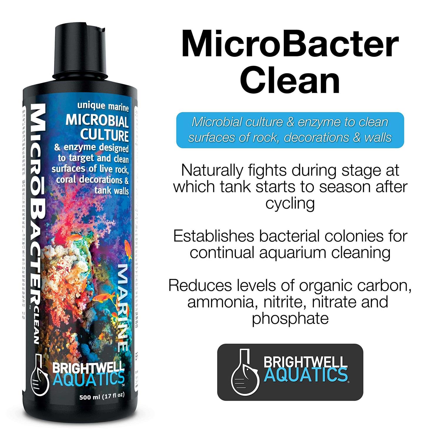 Brightwell Aquatics MicroBacter Clean - Healthber