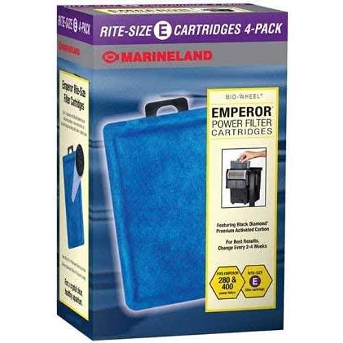 Marineland Emperor Rite-Size E Replacement Filter Cartridges - Healthber