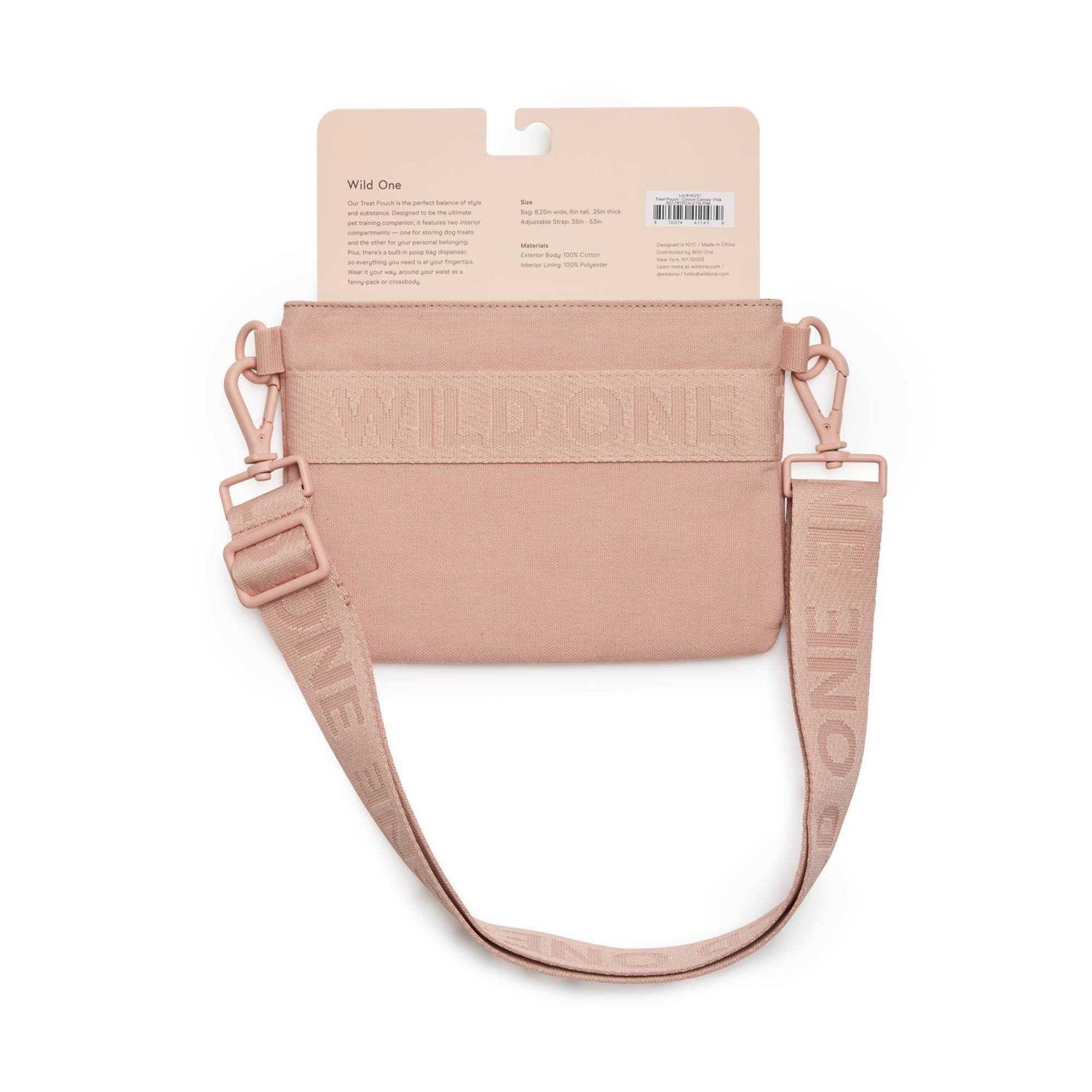 Wild One Cotton Dog Treat Pouch - Healthber