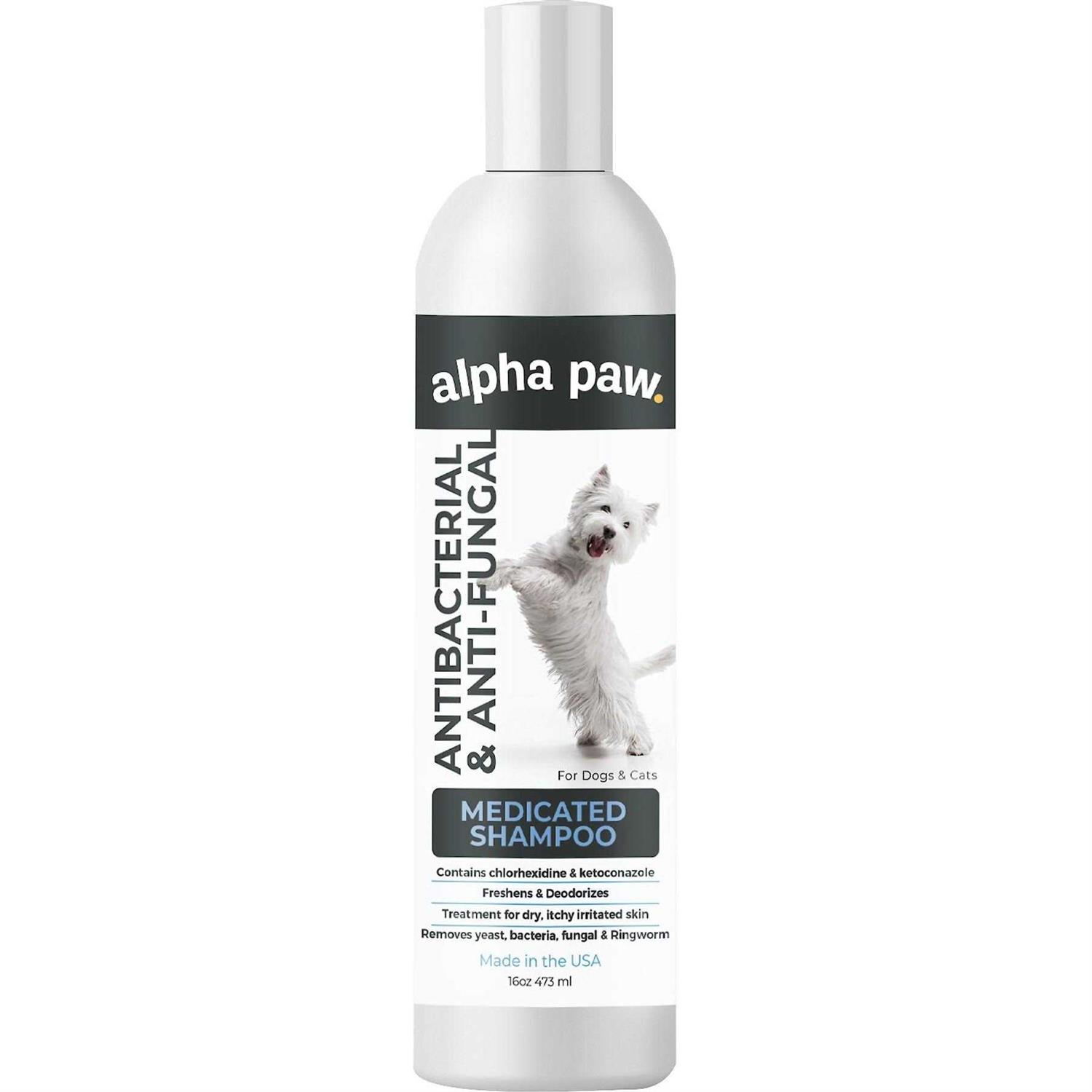 Alpha Paw Antibacterial & Antifungal Medicated Shampoo - Healthber