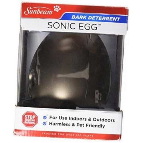 Sunbeam Sonic Egg Ultrasonic Bark Control Device - Healthber
