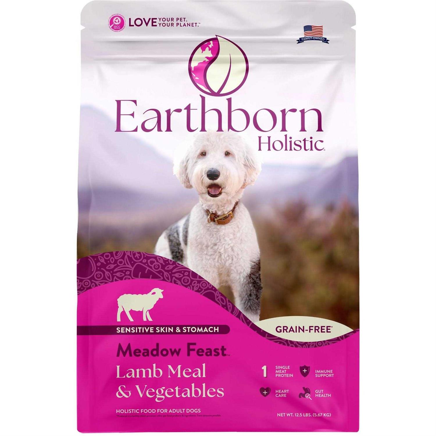 Earthborn Holistic Grain Free Dry Dog Food Meadow Feast - Healthber