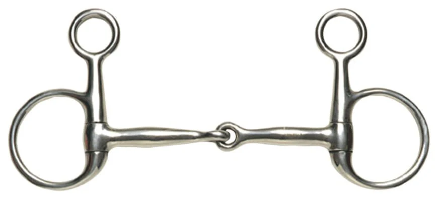 Korsteel Snaffle Baucher Bit - Healthber