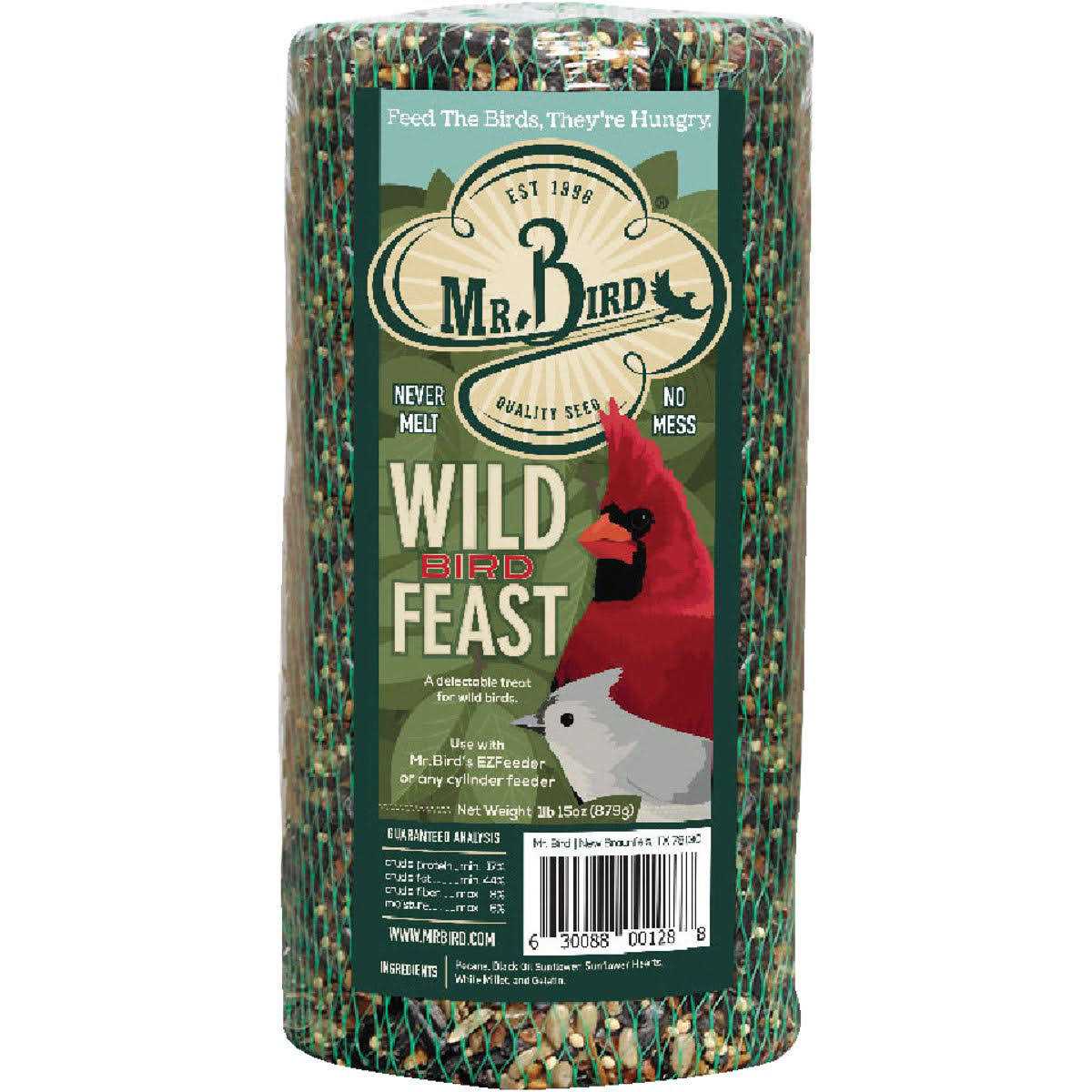 Mr. Bird Wild Bird Feast Small Cylinder - Healthber