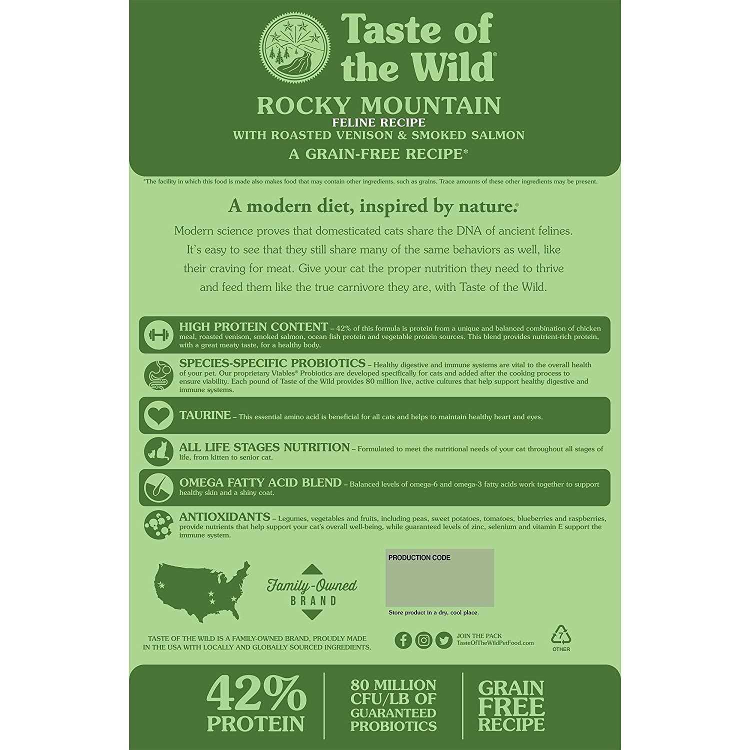 Taste of the Wild Rocky Mountain Cat Food - Healthber