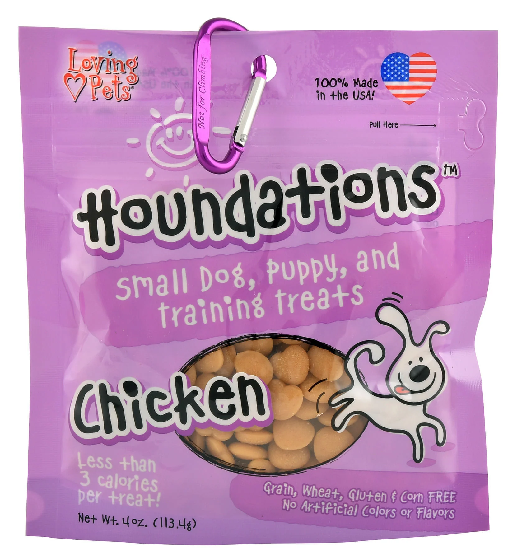 Houndations Small Dog Training Treats, 4 oz - Healthber