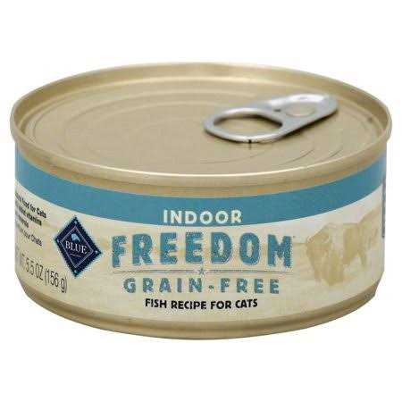 Blue Buffalo Freedom Grain-Free Indoor Canned Cat Food - Healthber