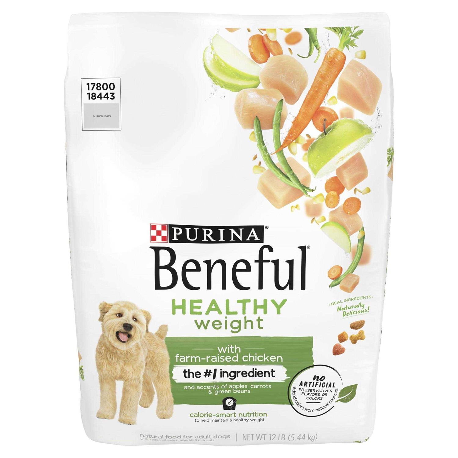 Purina Beneful Healthy Weight Dry Dog Food Chicken - Healthber