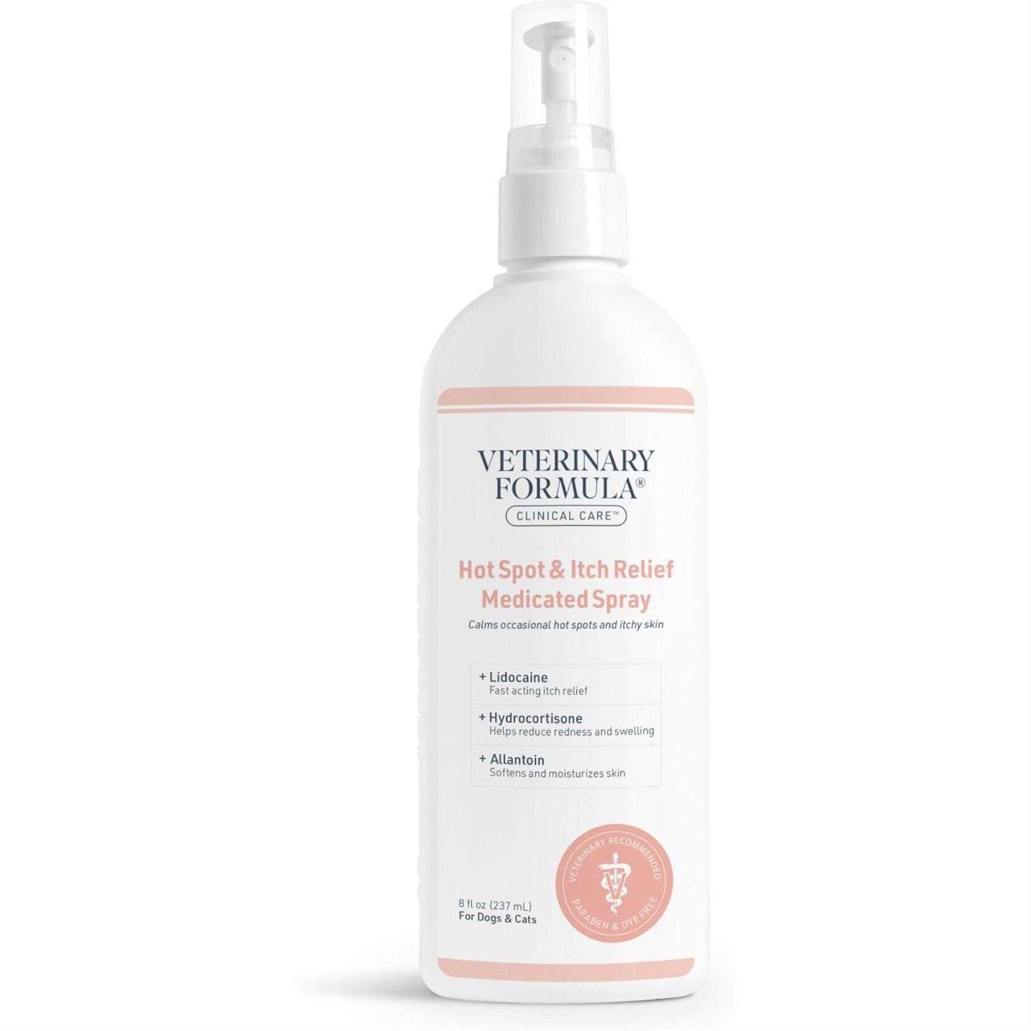 Veterinary Formula Clinical Care Hot Spot & Itch Relief Medicated Spray - Healthber