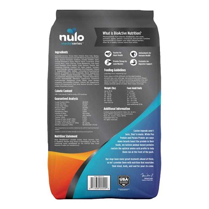 Nulo MedalSeries All Life Stage Salmon Dry Dog Food - Healthber
