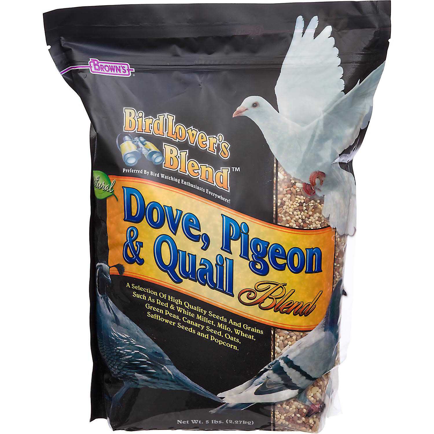 Brown’s Bird Lover’s Blend Dove Pigeon & Quail Food - Healthber