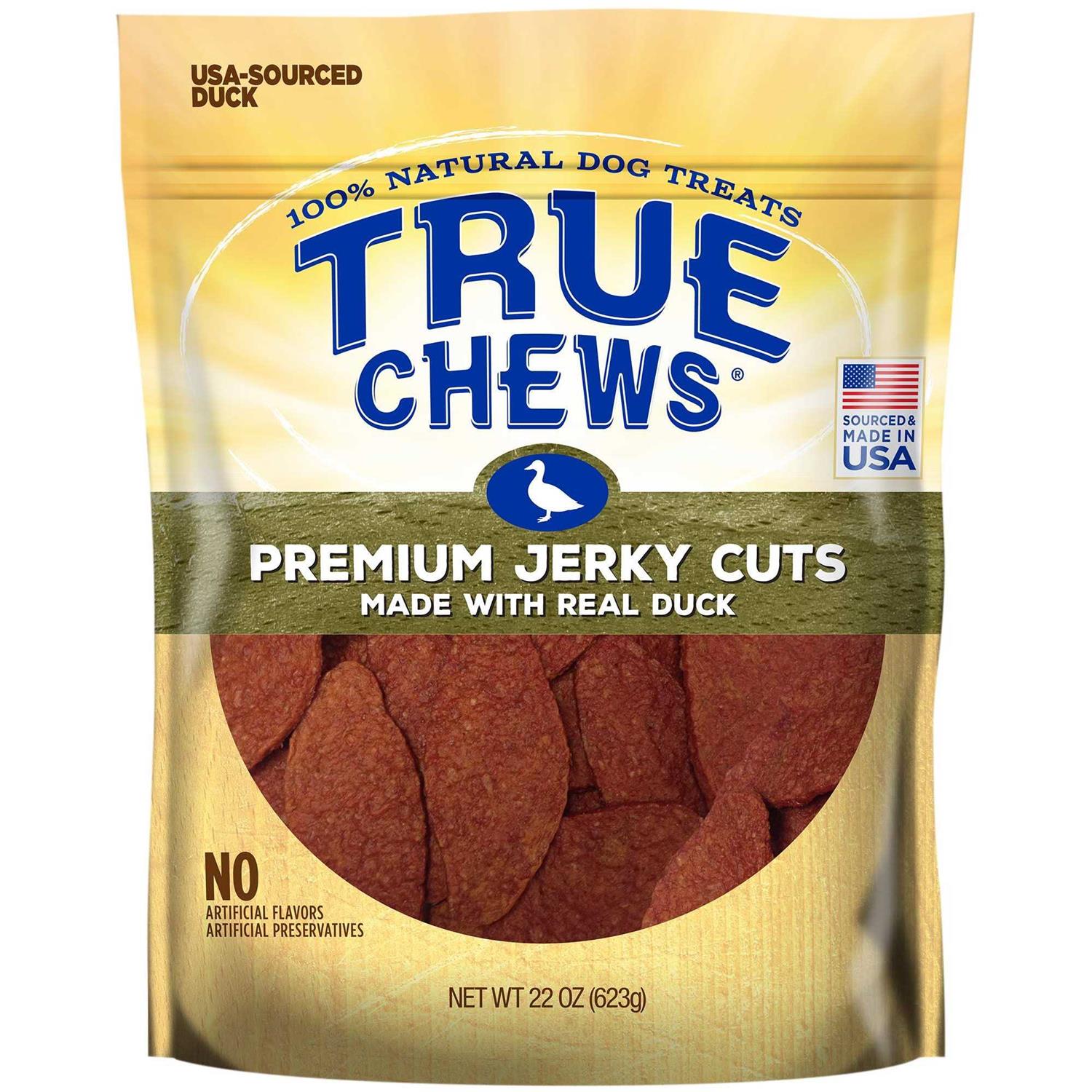 True Chews Premium Duck Jerky Cuts - Healthber