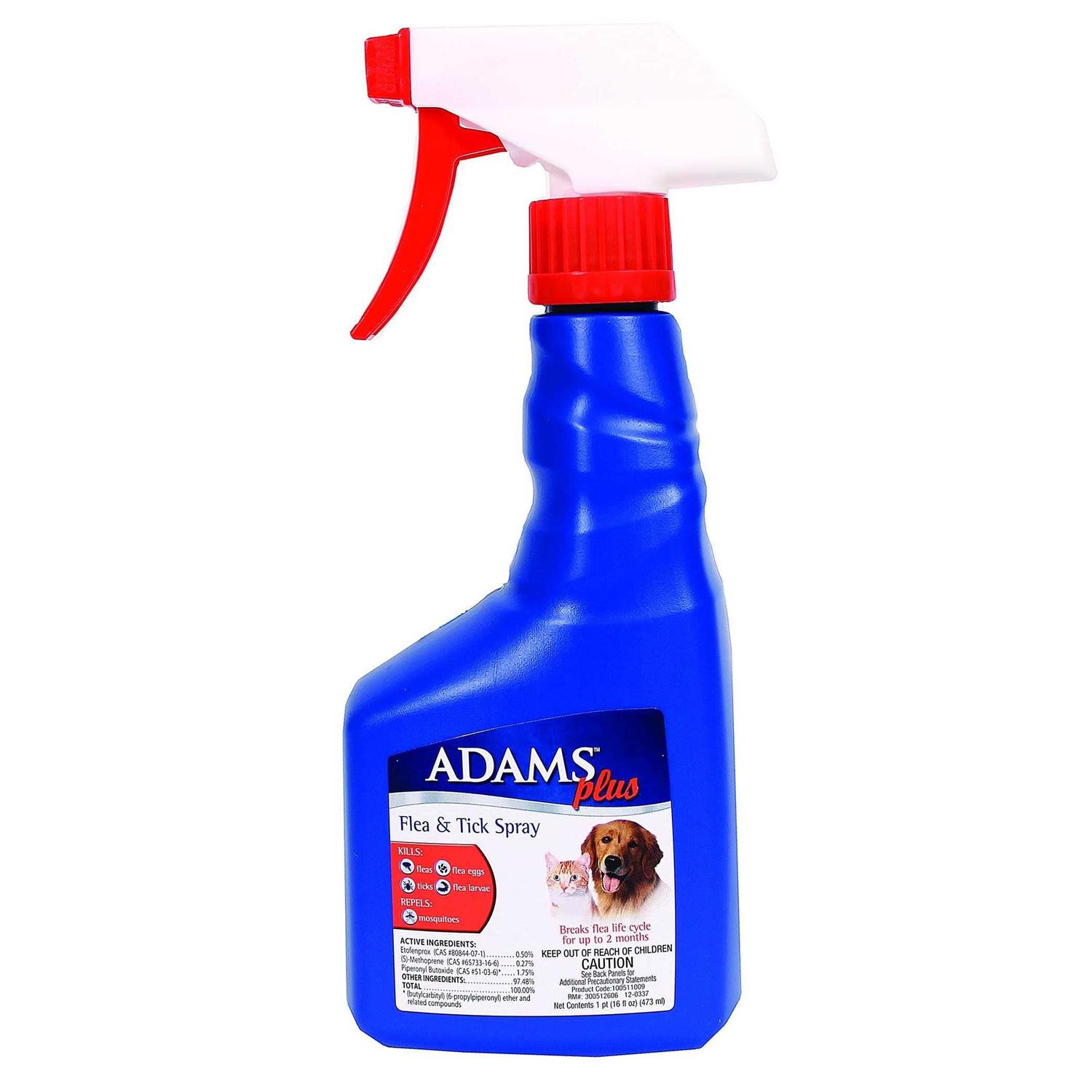 Adams Plus Flea Tick Spray - Healthber
