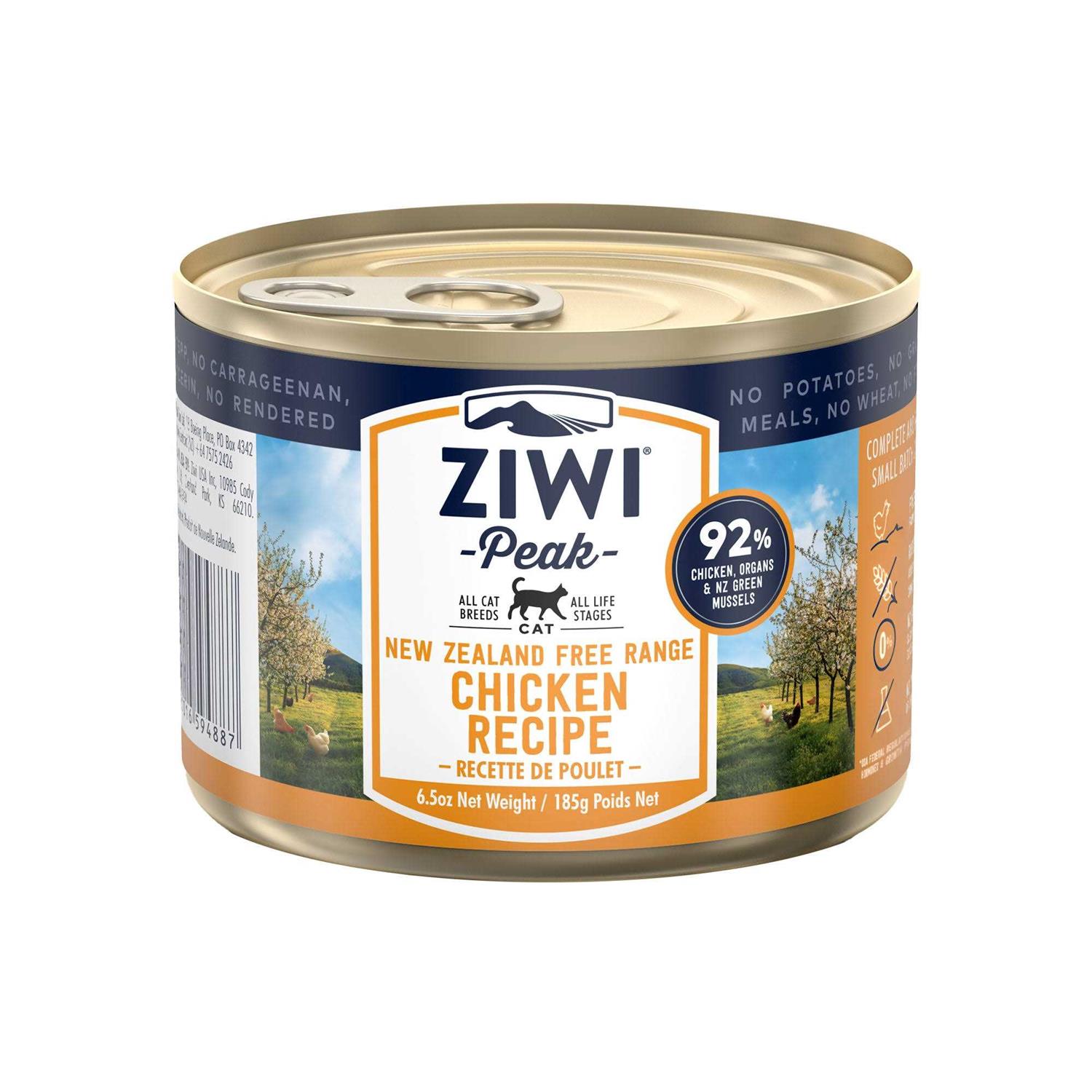 Ziwi Peak Chicken Recipe Canned Cat Food - Healthber