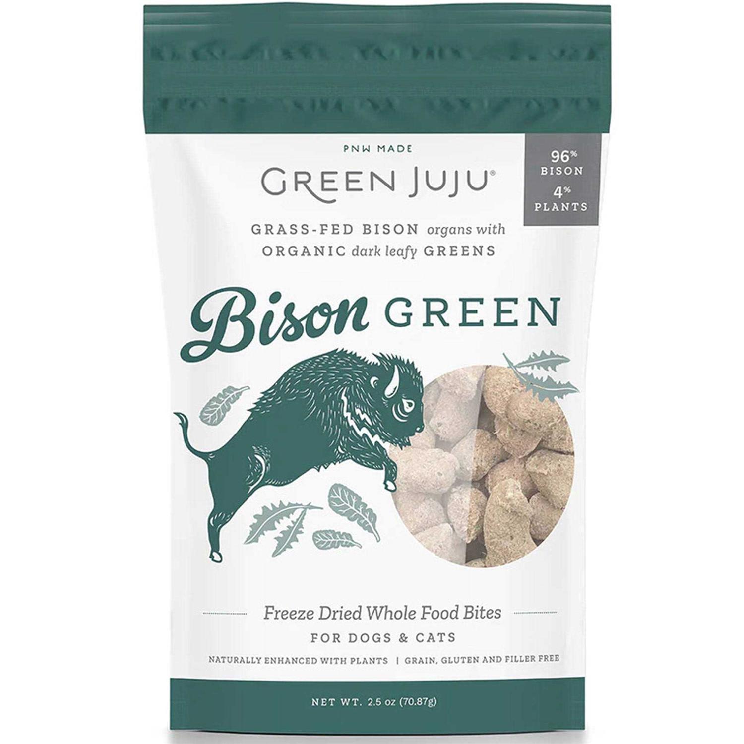 Green Juju Bison Green Freeze Dried - Healthber