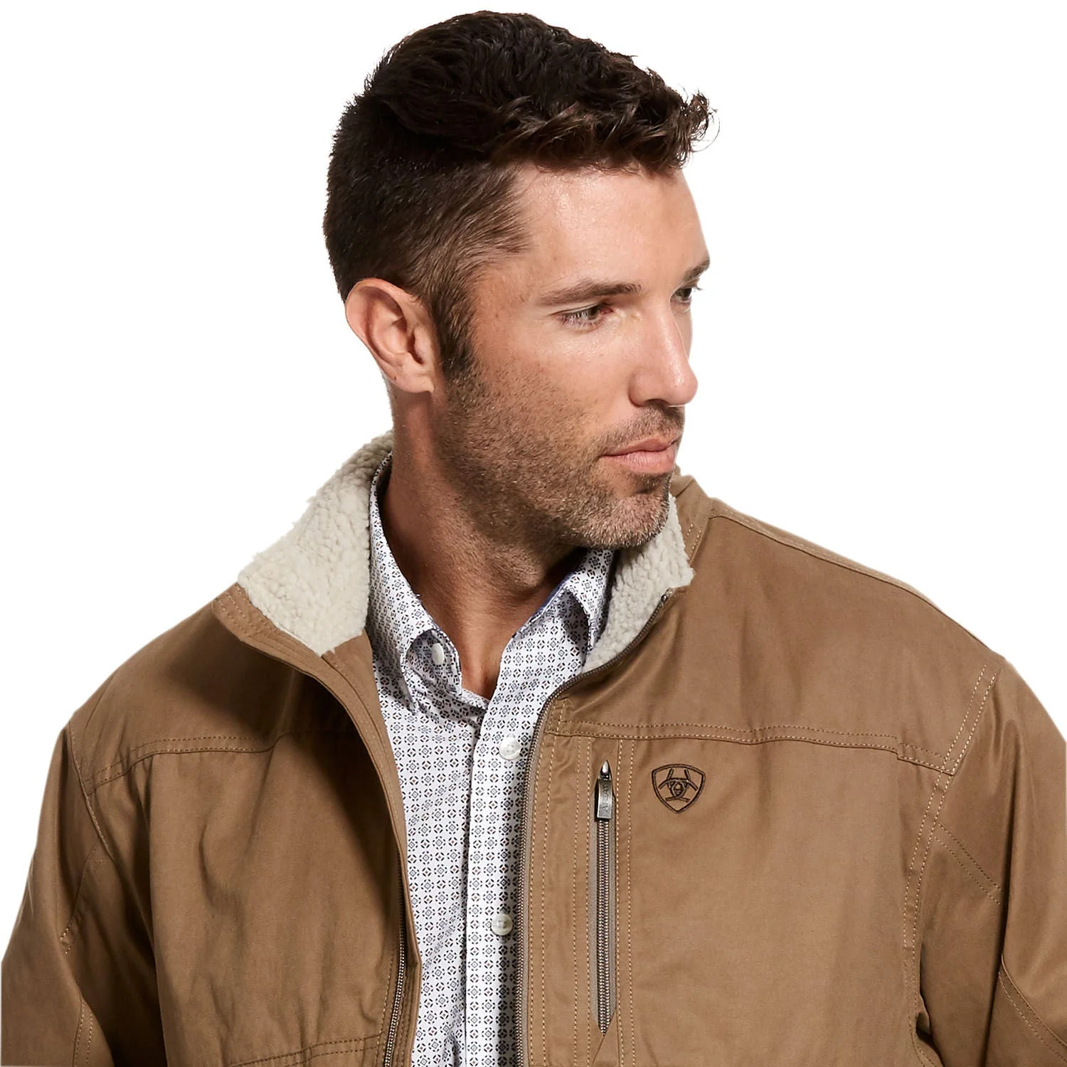 Ariat Men's Grizzly Canvas Insulated Jacket - Healthber