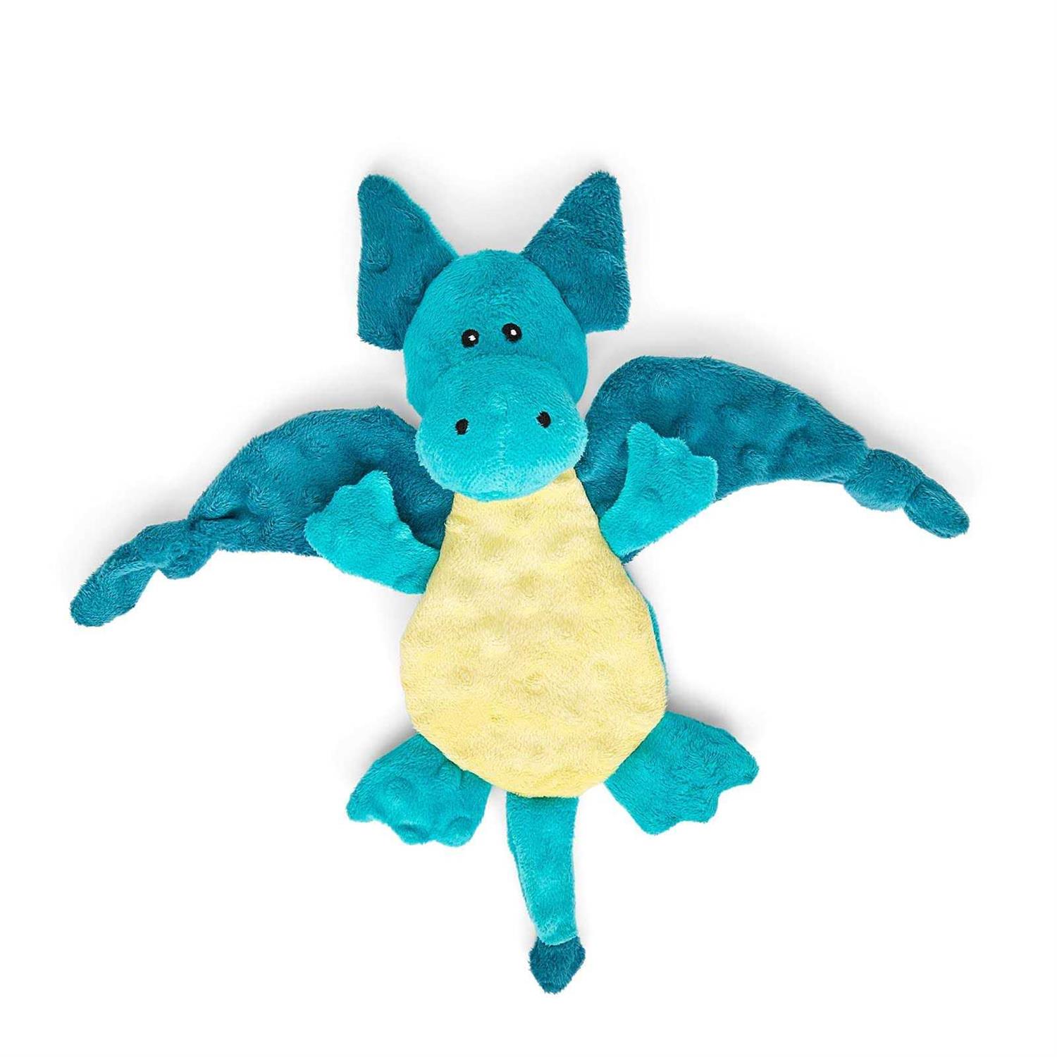 Bark Dingbert the Dragon Plush Dog Toy - Healthber