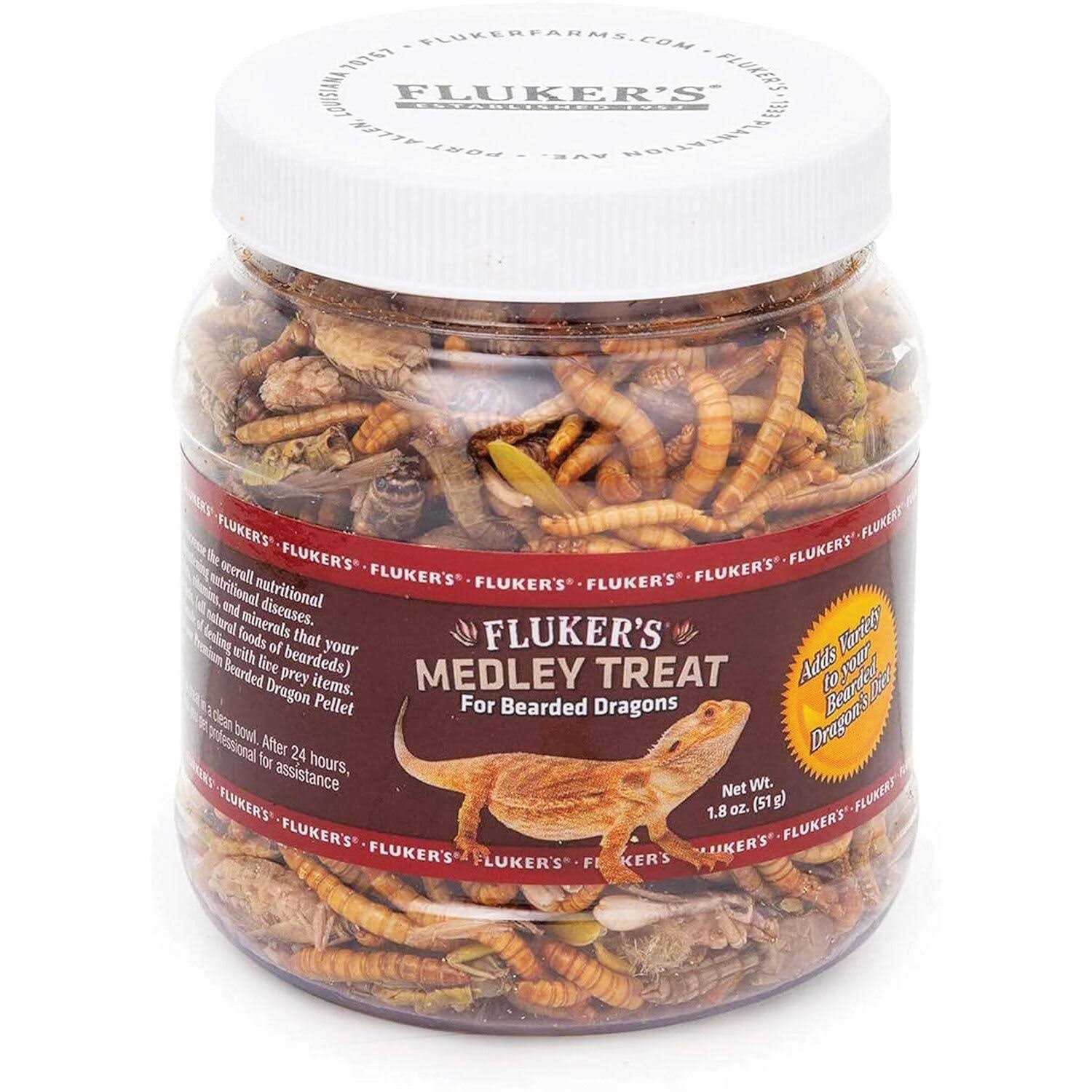 Flukers Bearded Dragon Medley Treat - Healthber