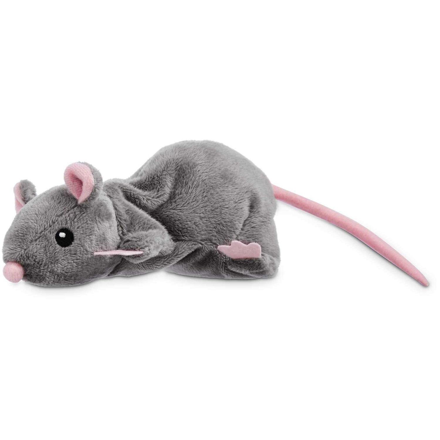 Leaps & Bounds Grey Rat Cat Toy - Healthber