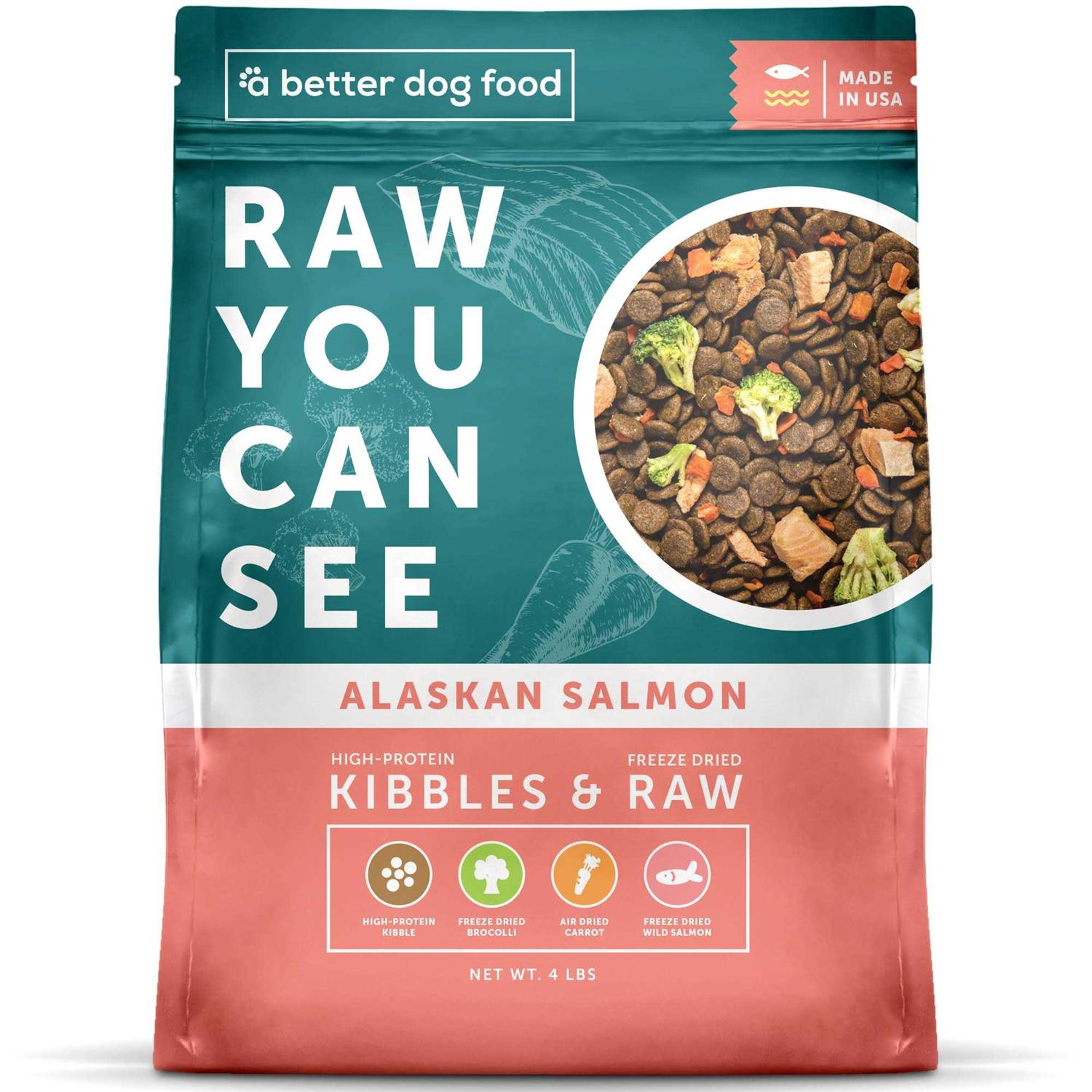 A Better Dog Food Salmon Raw You Can See - Healthber