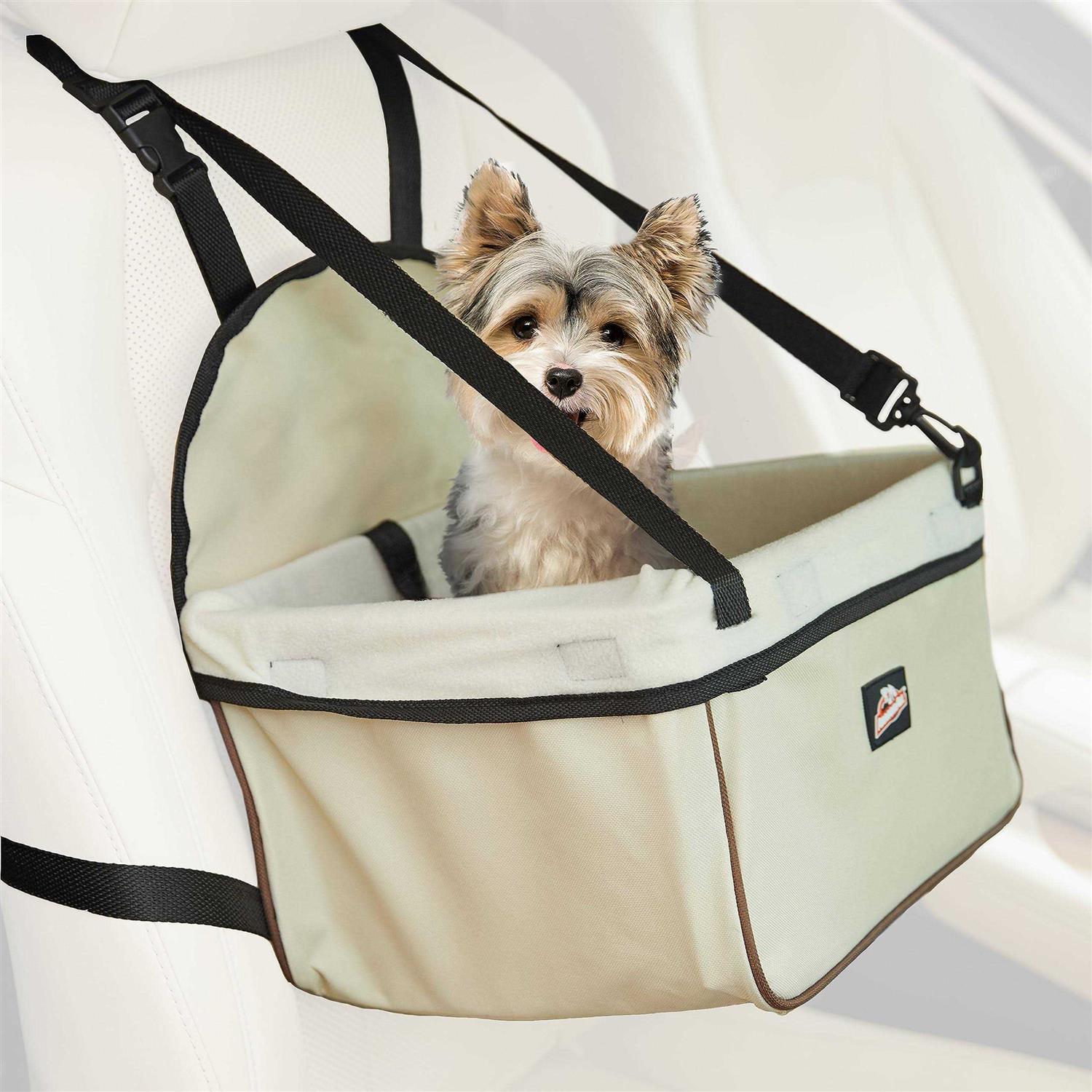 Armor All Dog Car Seat – Dog Car Seats for Small Dogs Under 12 lbs - Healthber