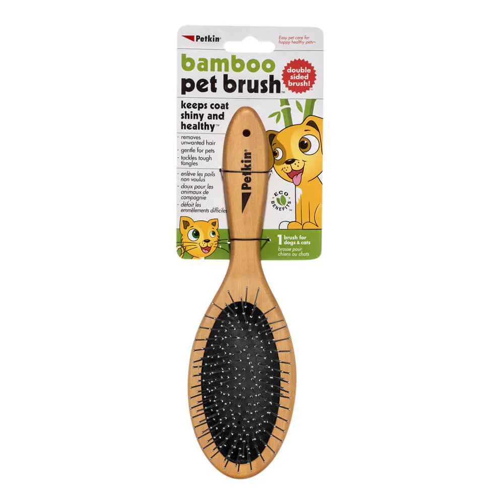 2 Sided Bamboo Brush - Healthber