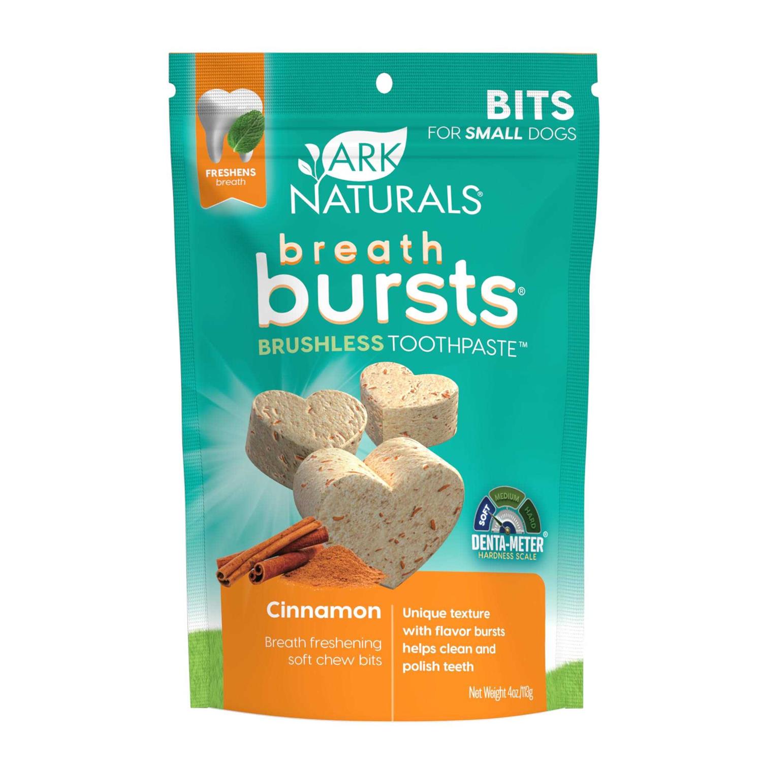 Ark Naturals Breath Bursts Bits Dental Dog Treats - Healthber
