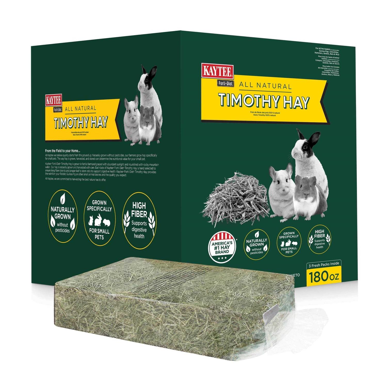 Kaytee Forti diet Timothy Hay for Small Animals - Healthber