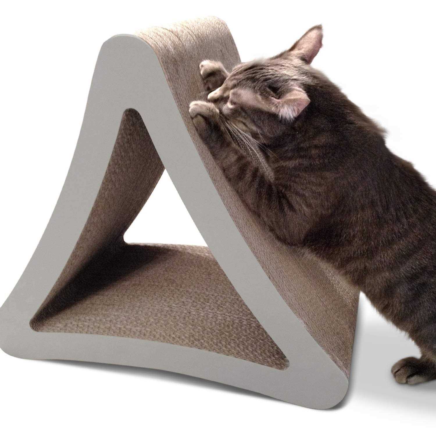 PetFusion 3-Sided Vertical Cat Scratching Post - Healthber