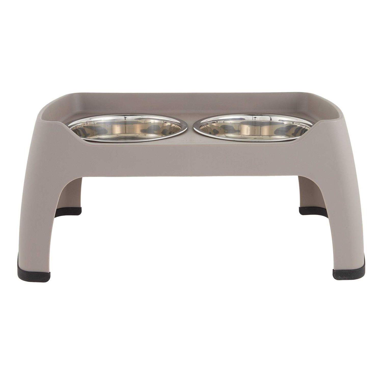 Top Paw Elevated Double Diner Pet Feeder - Healthber