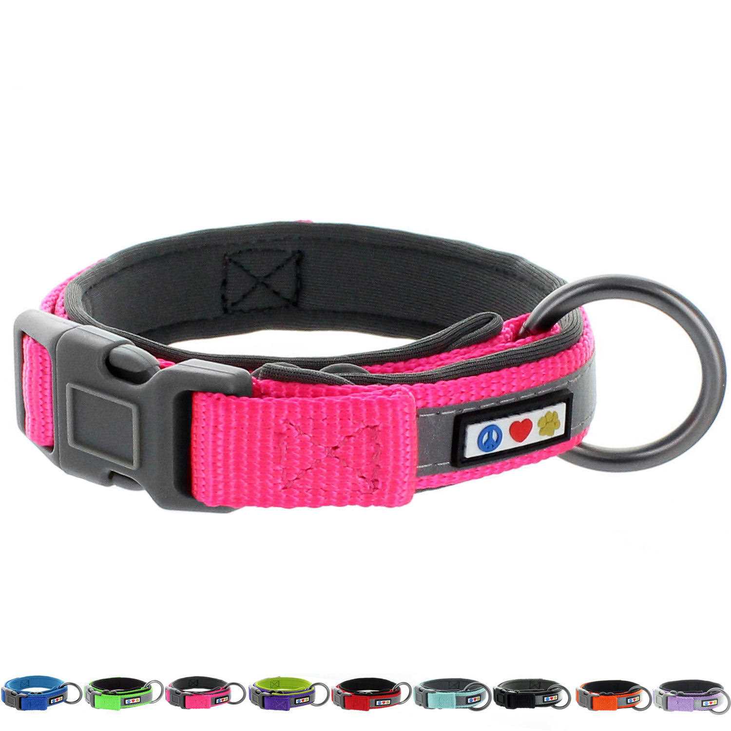 Pawtitas Dog Collar Reflective Collar Small - Healthber