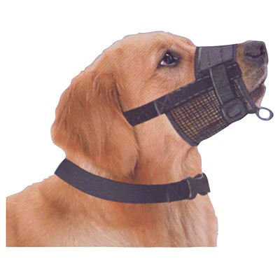 Nylon Mesh Adjustable Dog Muzzle - Healthber