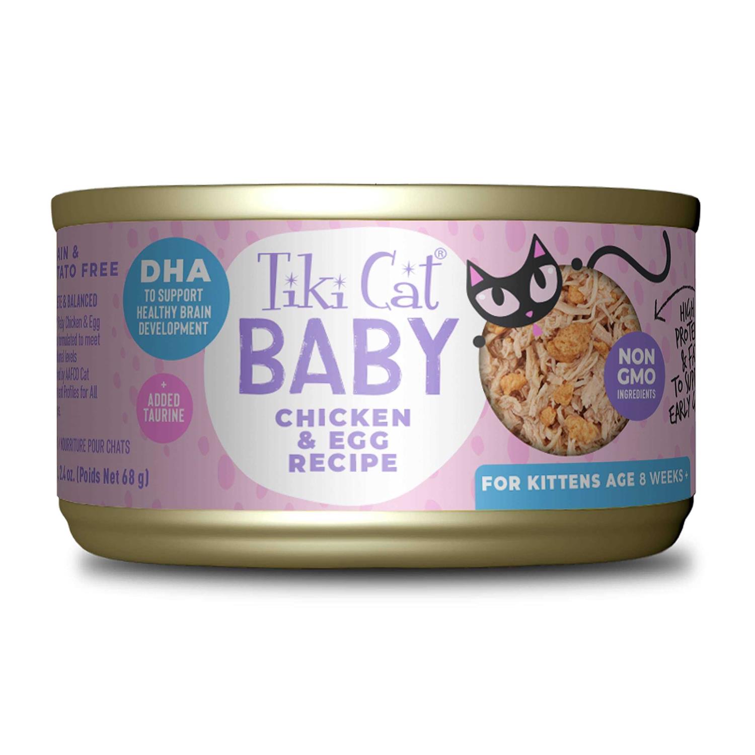 Tiki Cat Baby Chicken & Egg - Healthber