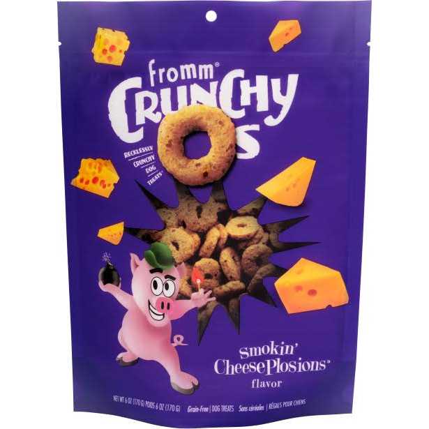 Fromm Crunchy O’s Dog Treats Peanut Butter Jammers - Healthber