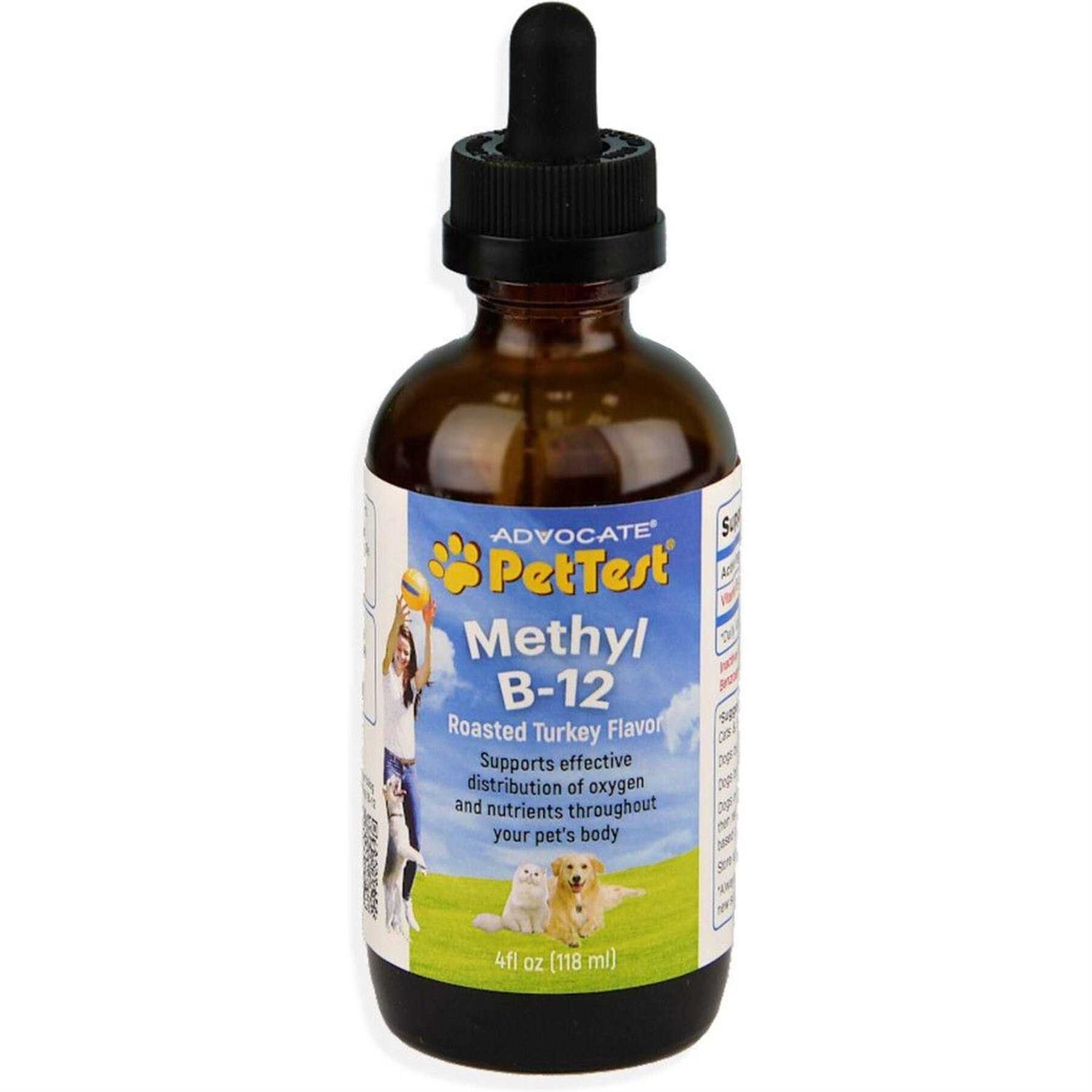 Pettest Methyl B-12 for Diabetic Dogs Cats 4 fl oz - Healthber