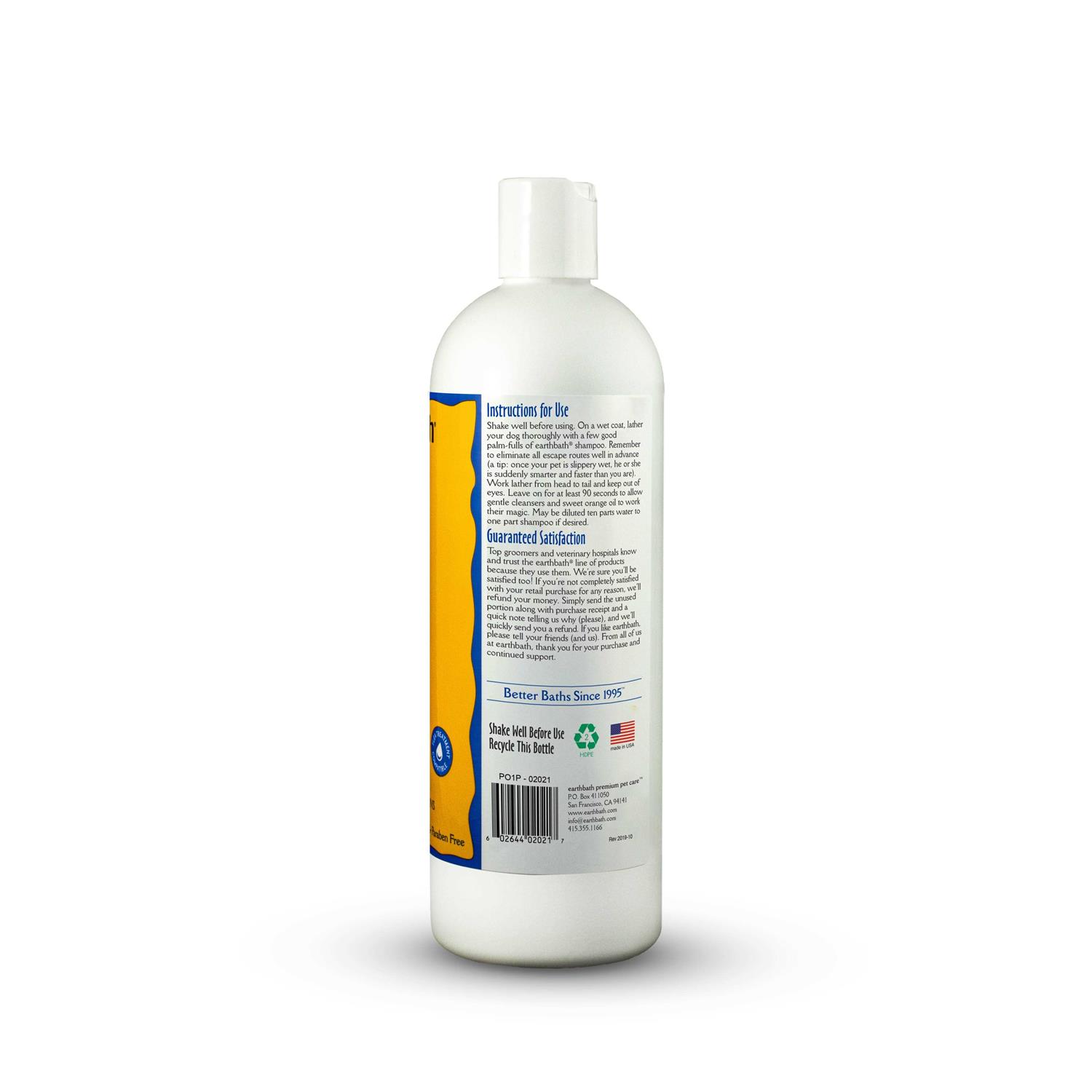 Earthbath Oatmeal Aloe Shampoo - Healthber