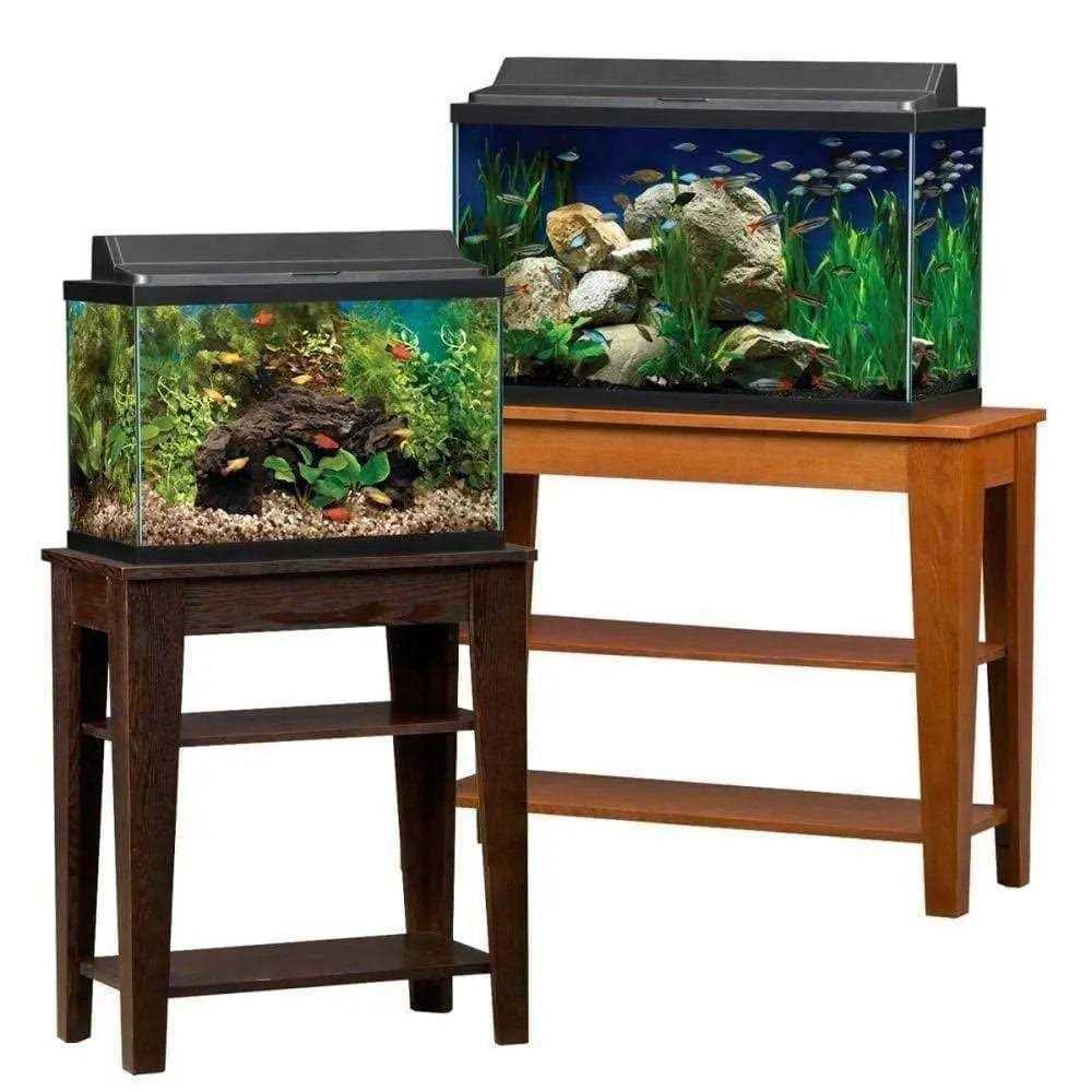 Aqueon Aquarium Black Fluorescent Deluxe Full Hood - Healthber