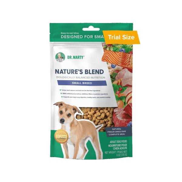 Dr. Marty Freeze Dried Raw Nature’s Blend Small Breed Dog Food - Healthber