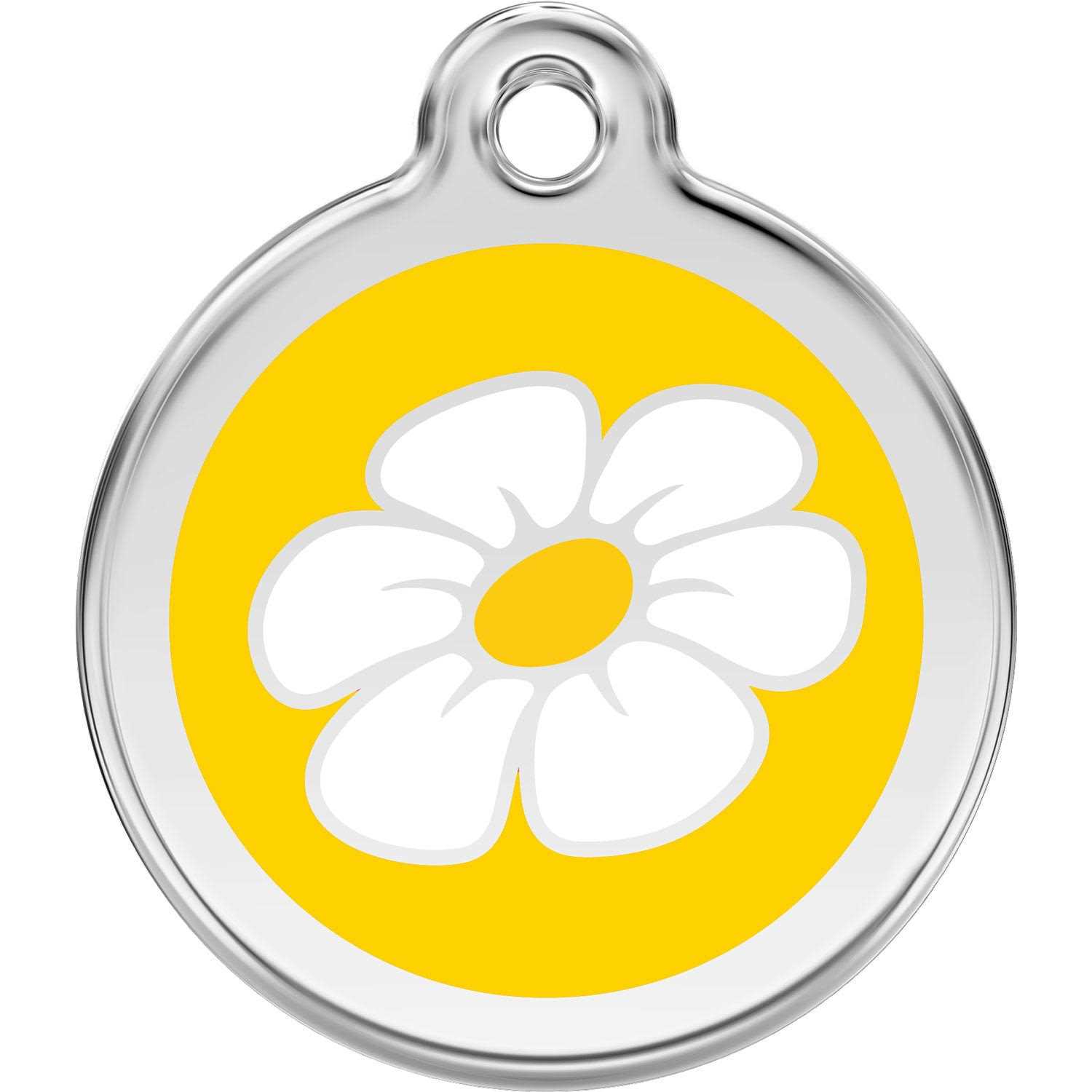 Red Dingo Enamel Pet ID Tag - Healthber