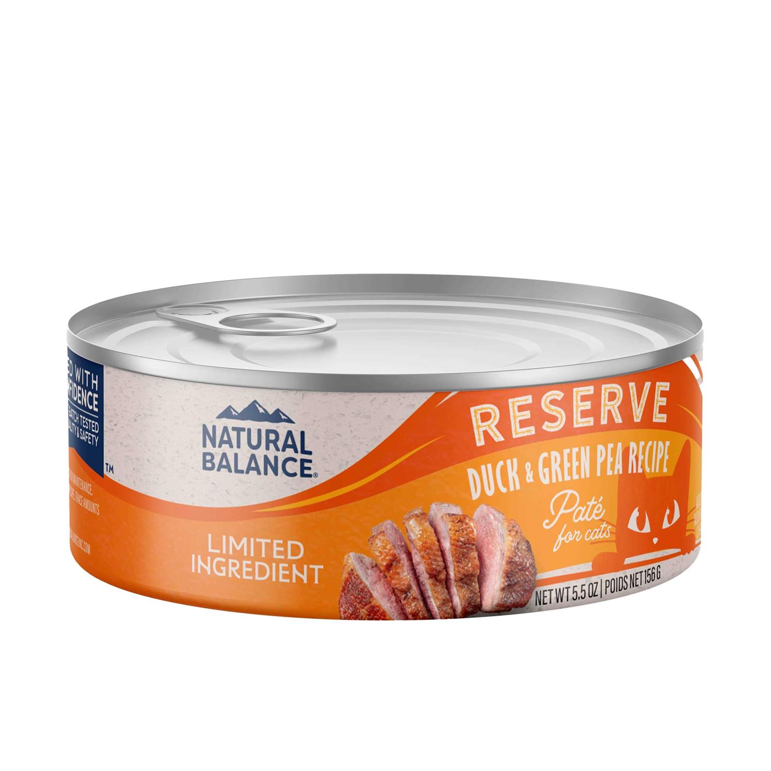 Natural Balance L.I.D. Limited Ingredient Diets Green Pea Canned Cat Food - Healthber