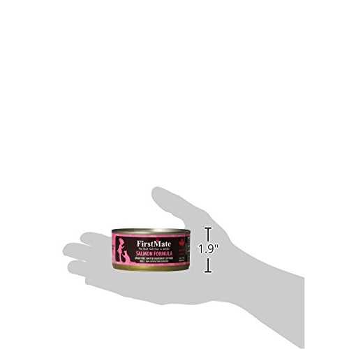 FirstMate Salmon Formula Limited Ingredient Cat Food, 5.5-oz, 24 ct - Healthber