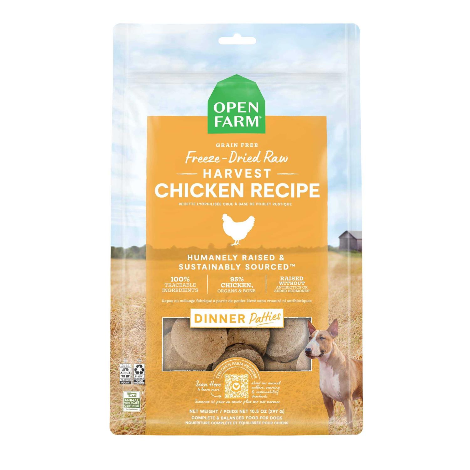 Open Farm Freeze Dried Raw Patties Dog Food - Healthber