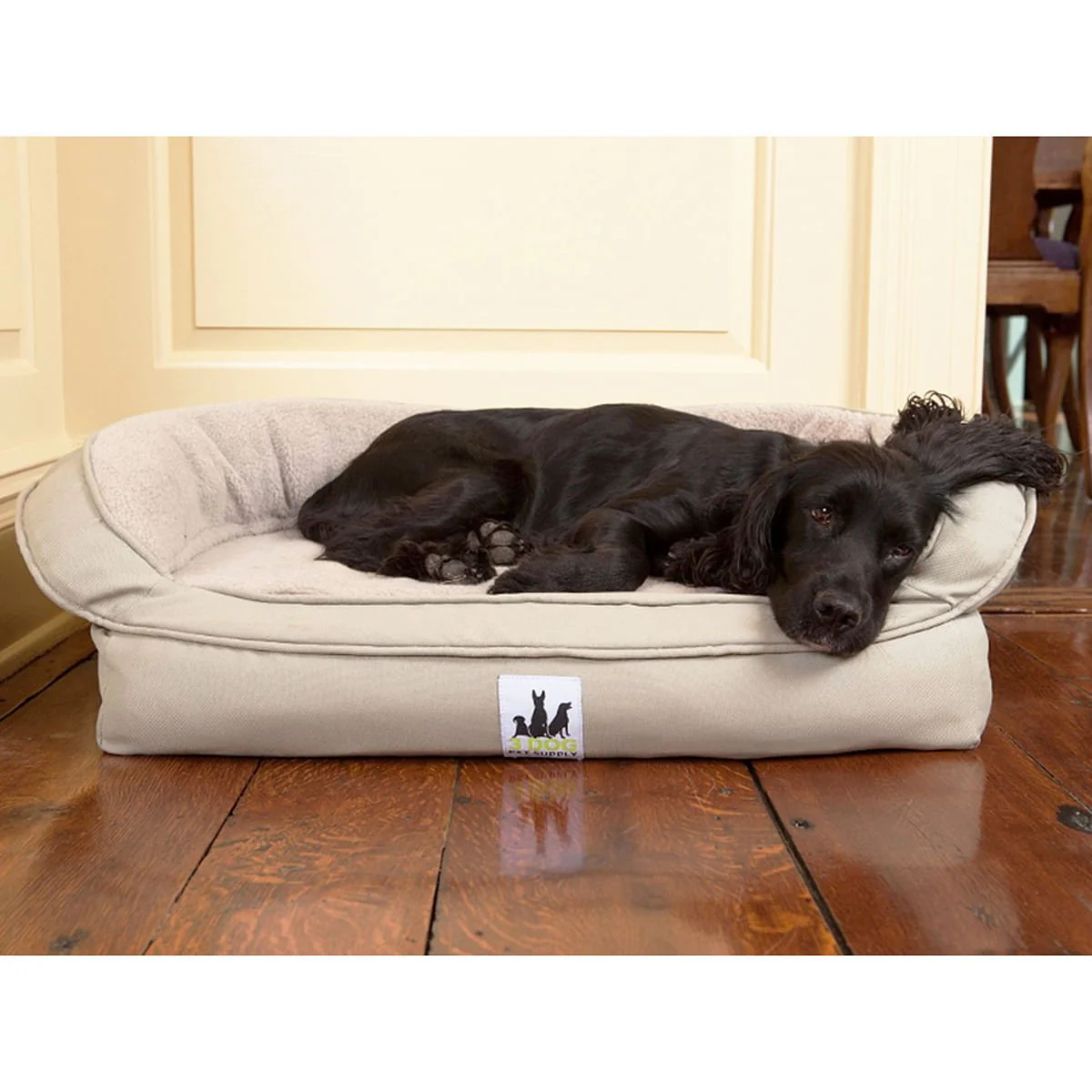 EZ-Wash Fleece Headrest Dog Bed, 43 x 30 - Healthber