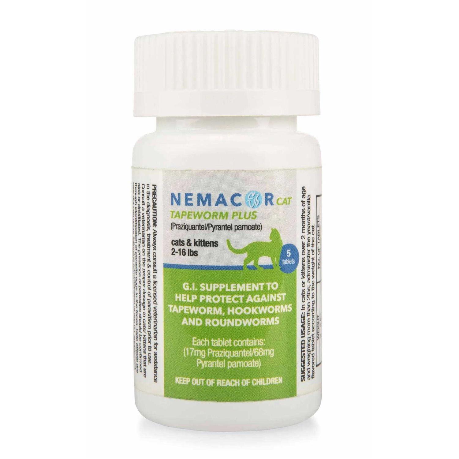 Nemacor Cat Tapeworm Plus - Healthber