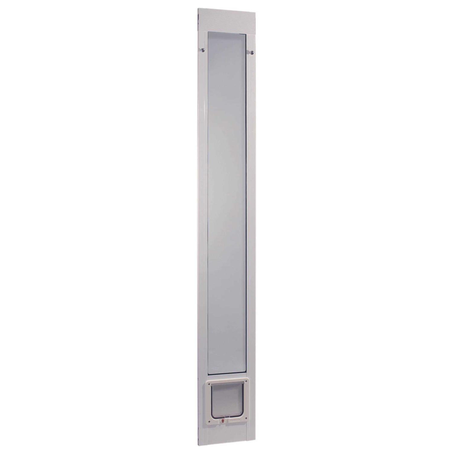 Perfect Pet 80” Pet Patio Door in White - Healthber