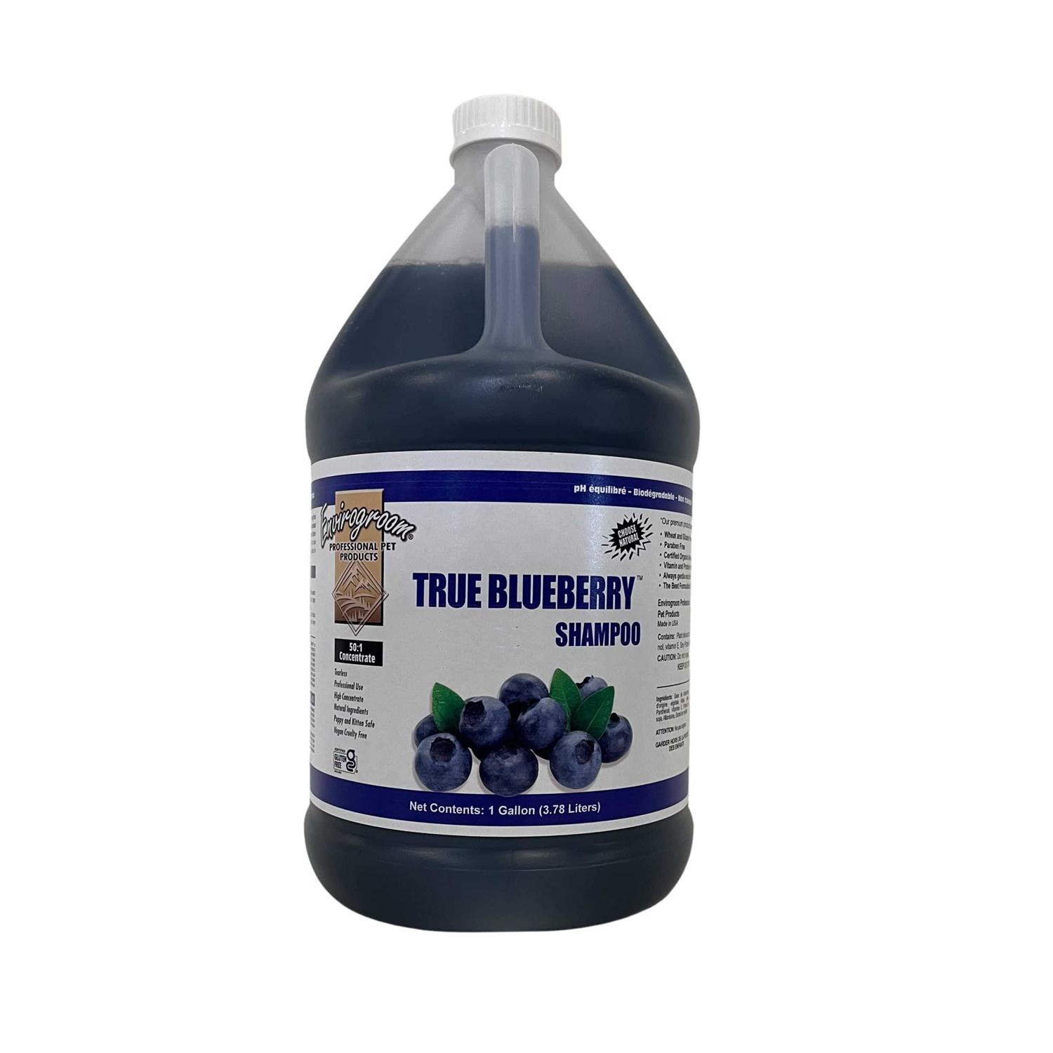 Envirogroom True Blueberry Dog Cat Horse & Small Pet Shampoo 50:1 - Healthber
