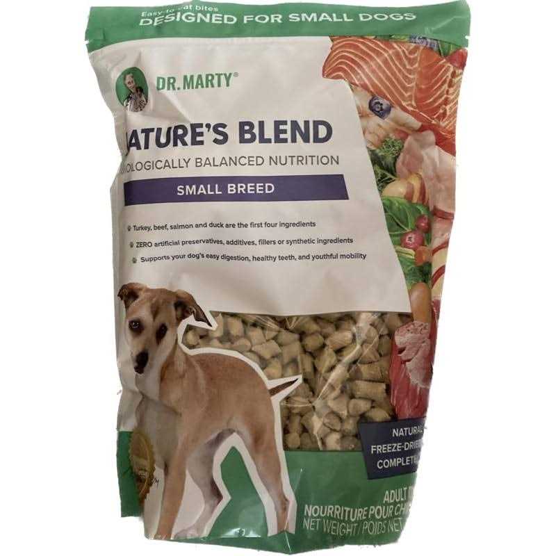 Dr. Marty Nature’s Blend Adult Small Breed Freeze-Dried Raw Dog Food - Healthber