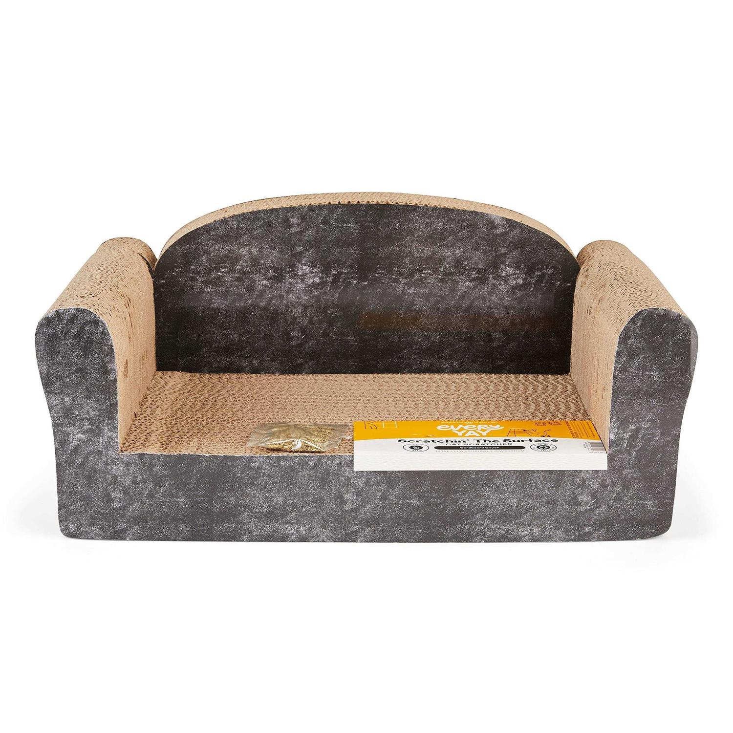 EveryYay Assorted Scratchin The Surface Cardboard Couch Cat Scratcher - Healthber
