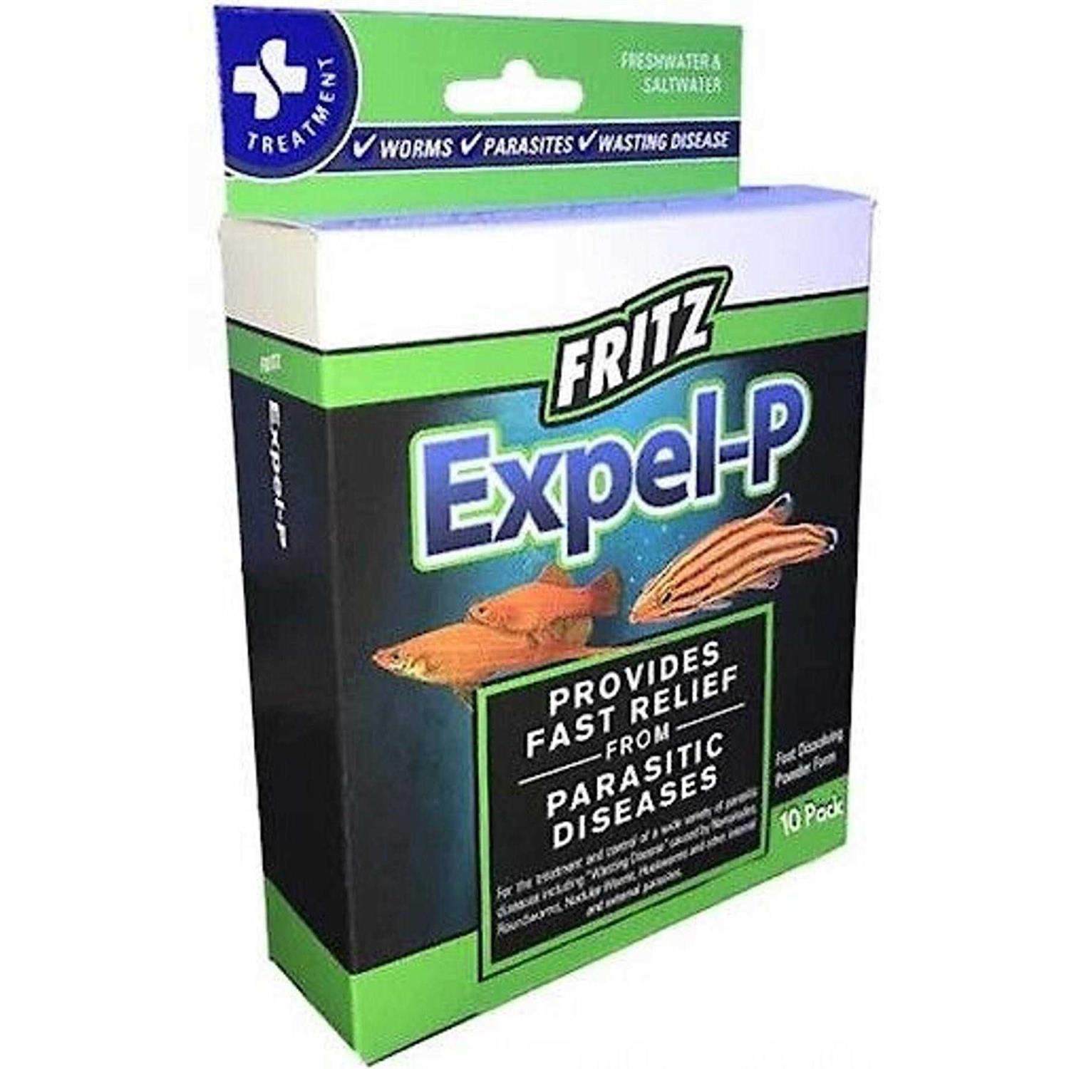 Fritz Aquatics Expel P Parasitic Disease Treatment - Healthber