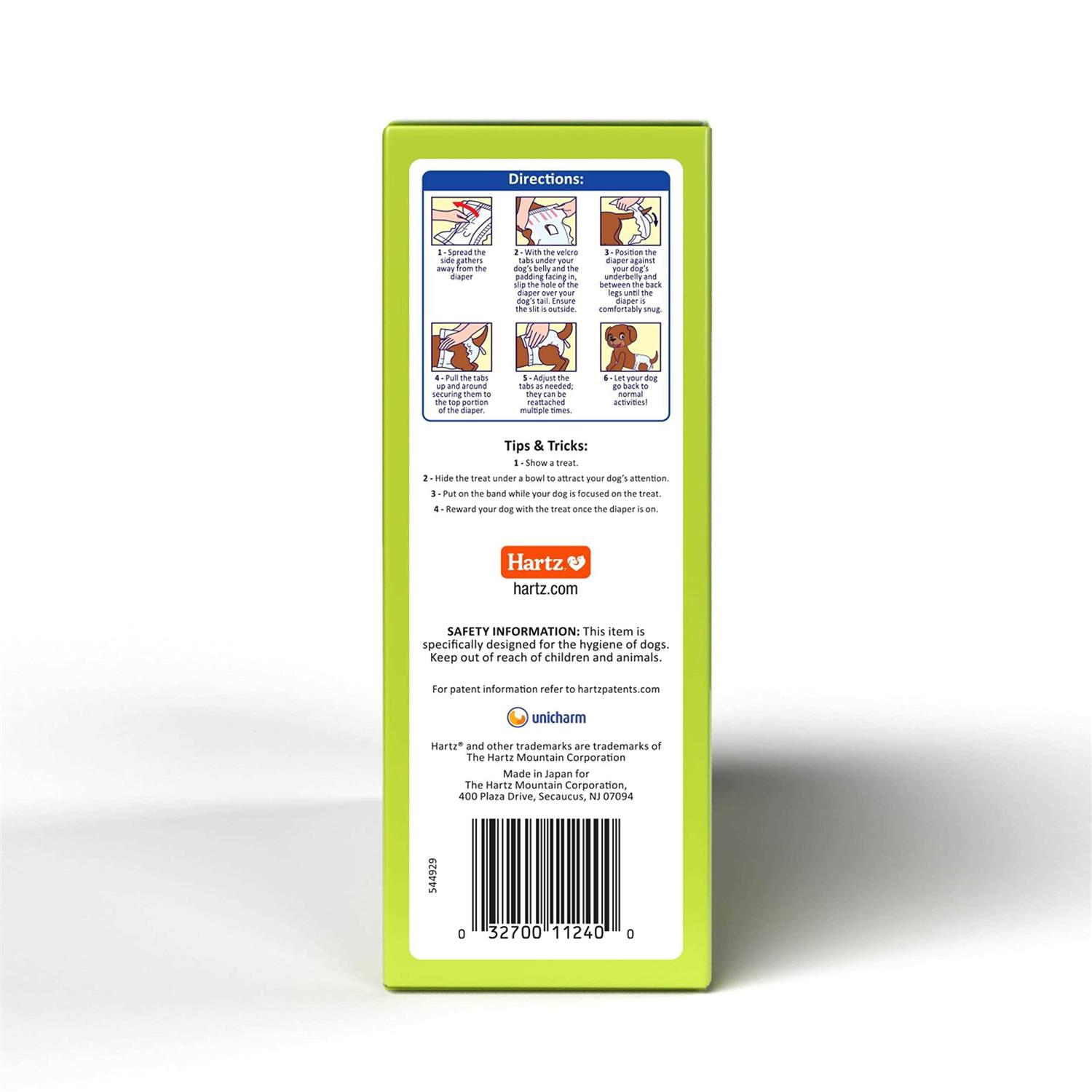 Hartz Disposable Male & Female Dog Diapers - Healthber